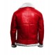 Christmas Red Leather Jacket Christmas Red Leather Jacket