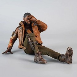 Deathloop Colt Vahn Brown Leather Jacket Costume