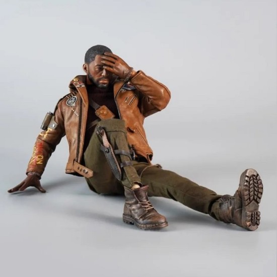 Deathloop Colt Vahn Brown Leather Jacket Costume