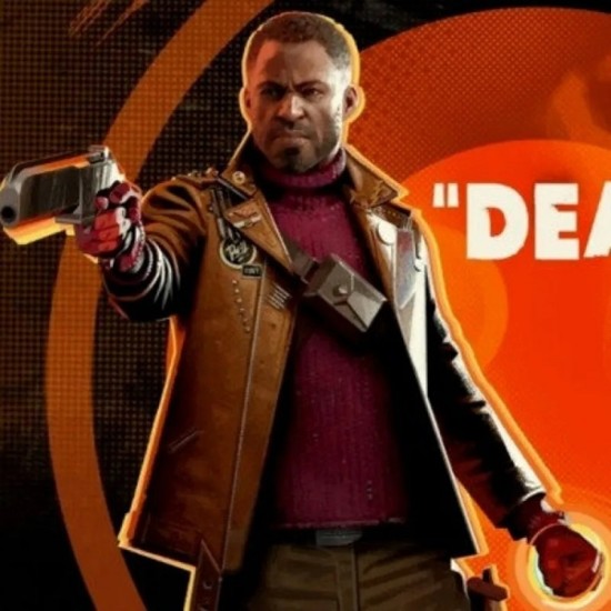 Deathloop Colt Vahn Brown Leather Jacket Costume