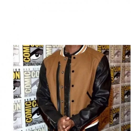 Comic Con Michael B Jordan Varsity Jacket