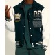 Neutrals Country Club Varsity Jacket Neutrals Country Club Varsity Jacket