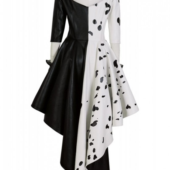 Halloween Adult Women Cruella De Vil Cosplay Costume Halloween Adult Women Cruella De Vil Cosplay Costume