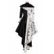 Halloween Adult Women Cruella De Vil Cosplay Costume Halloween Adult Women Cruella De Vil Cosplay Costume