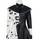 Halloween Adult Women Cruella De Vil Cosplay Costume 