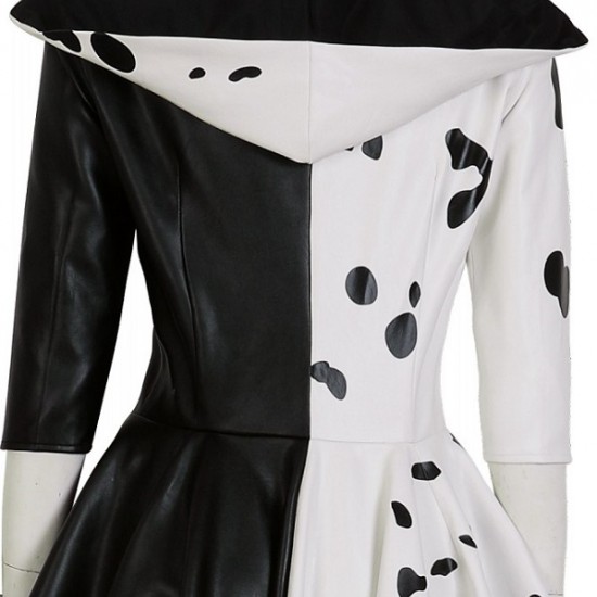 Halloween Adult Women Cruella De Vil Cosplay Costume Halloween Adult Women Cruella De Vil Cosplay Costume