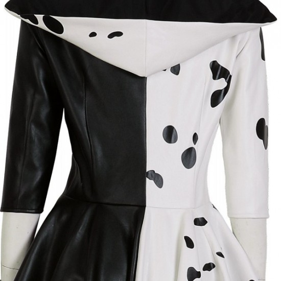 Halloween Adult Women Cruella De Vil Cosplay Costume 