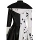 Halloween Adult Women Cruella De Vil Cosplay Costume 