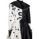 Halloween Adult Women Cruella De Vil Cosplay Costume 