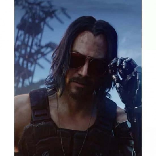 Cyberpunk 2077 Johnny Silverhand Black Tactical Vest Cyberpunk 2077 Johnny Silverhand Black Tactical Vest