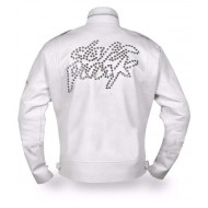 Daft Punk Leather Jacket Electroma Hero Robot Rivet Jacket