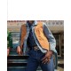 Day Shift Snoop Dogg Brown Vest Day Shift Snoop Dogg Brown Vest