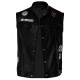 Deacon John Mongrel Farewell Motorcycle Leather Vest Deacon John Mongrel Farewell Motorcycle Leather Vest