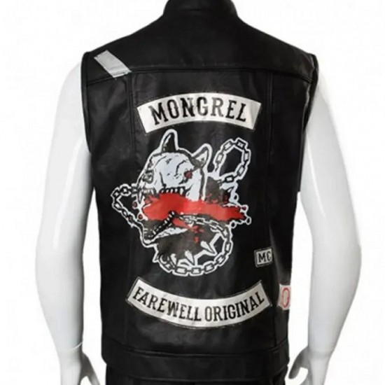 Deacon John Mongrel Farewell Motorcycle Leather Vest
