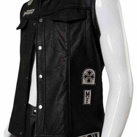 Deacon St. John Days Gone Leather Vest