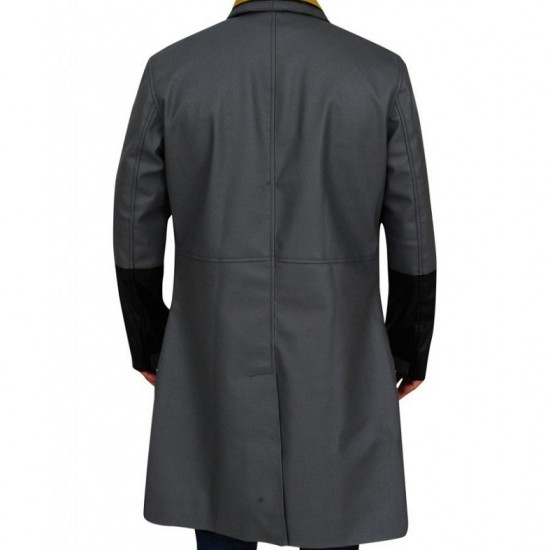 Detroit Become Human Markus Android RK200 Cosplay Black Leather Coat Detroit Become Human Markus Android RK200 Cosplay Black Leather Coat