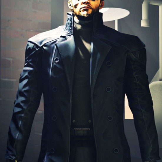 Adam Jensen Deus Ex Human Revolution Game Coat