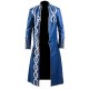 Devil May Cry 3 Long Blue Fancy Vergil Coat Costume