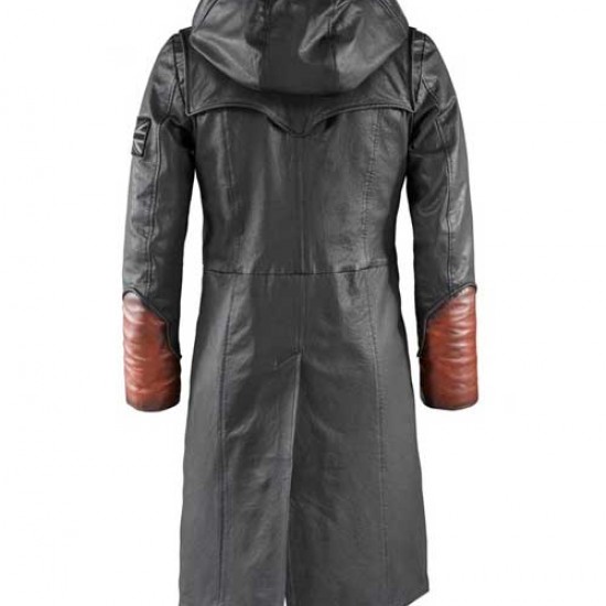 Devil May Cry 5 Dante Leather Trench Coat Costume Devil May Cry 5 Dante Leather Trench Coat Costume