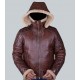 New Mens Bomber B3 Diamond Quilted Real Shearling Leather Jacket