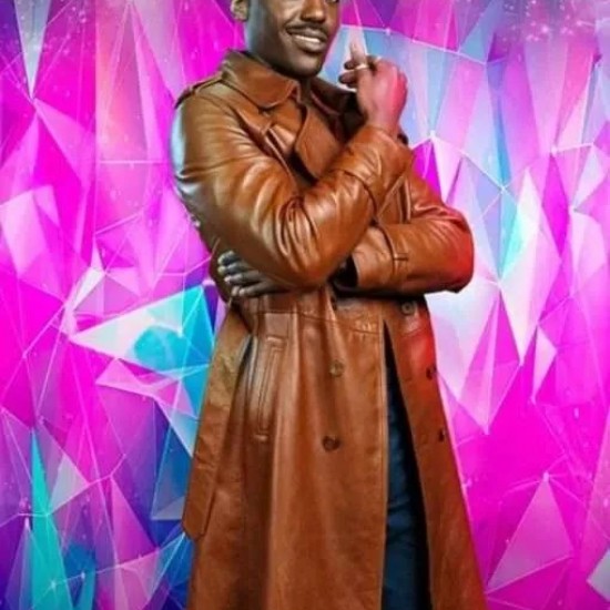 Doctor Who Fifteenth Doctor Leather Coat Doctor Who Fifteenth Doctor Leather Coat
