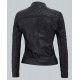 Ellen Slim Fit Ladies Black Quilted Jacket