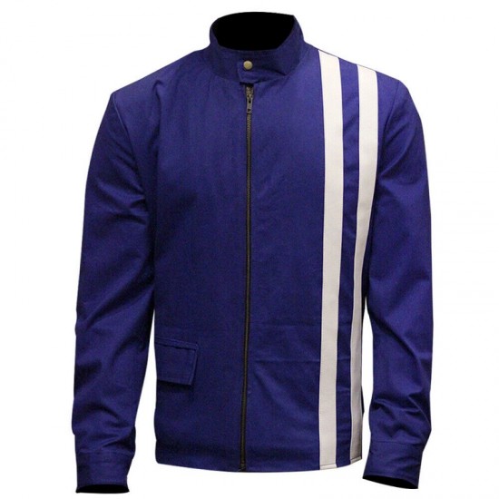 Elvis Presley Speedway Navy Blue Jacket
