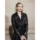 Emma Roberts Black Leather Jacket Emma Roberts Black Leather Jacket