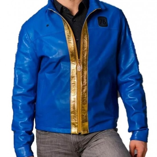 Fallout 76 The Vault Leather Jacket Fallout 76 The Vault Leather Jacket