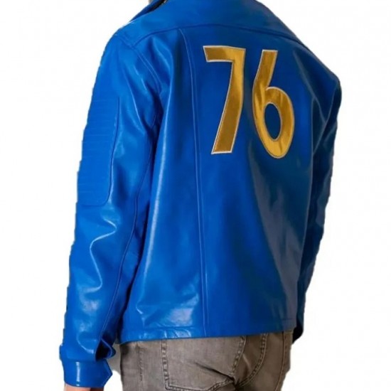 Fallout 76 The Vault Leather Jacket Fallout 76 The Vault Leather Jacket