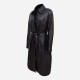 Fantastic Beasts : The Crimes Of Grindelwald Tina Goldstein Black Leather Coat