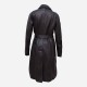 Fantastic Beasts The Crimes Of Grindelwald Tina Goldstein Black Leather Coat