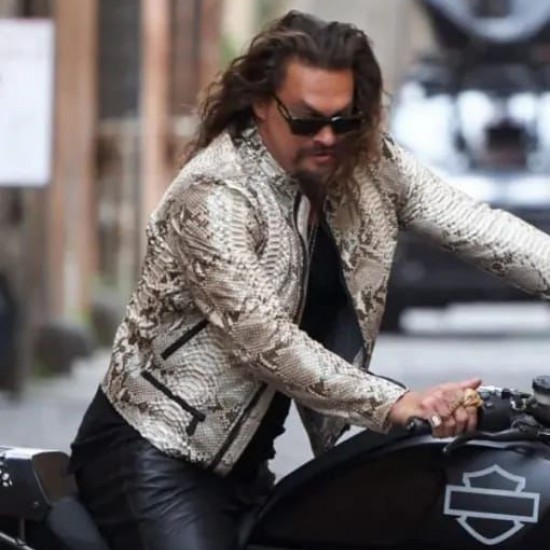 Fast X 2023 Snake Print Leather Jacket