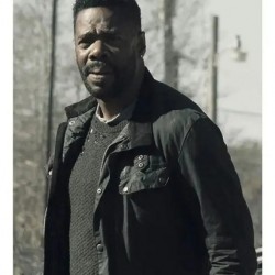 Fear The Walking Dead Victor Strand Black Jacket