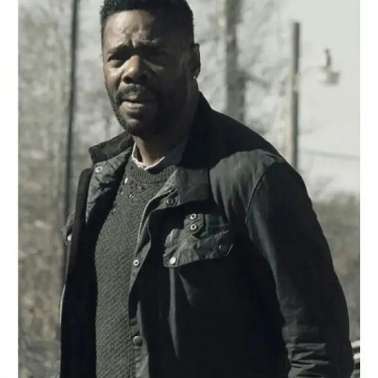 Fear The Walking Dead Victor Strand Black Jacket