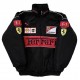Ferrari Vintage Black Racing Jacket Ferrari Vintage Black Racing Jacket