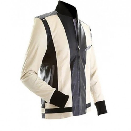 Ferris Bueller's Day Off Genuine Sheepskin Biker Leather Jacket