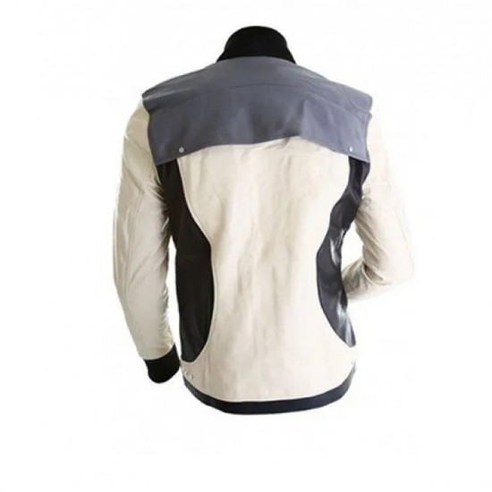 Ferris Bueller's Day Off Genuine Sheepskin Biker Leather Jacket