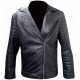 Men's Motorcycle Fin Balor Club Black Slim Fit Biker Style Leather Jacket Men's Motorcycle Fin Balor Club Black Slim Fit Biker Style Leather Jacket