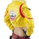 Final Fantasy 15 Cindy Yellow Leather Jacket with Hammer Head Patch Final Fantasy 15 Cindy Yellow Leather Jacket with Hammer Head Patch