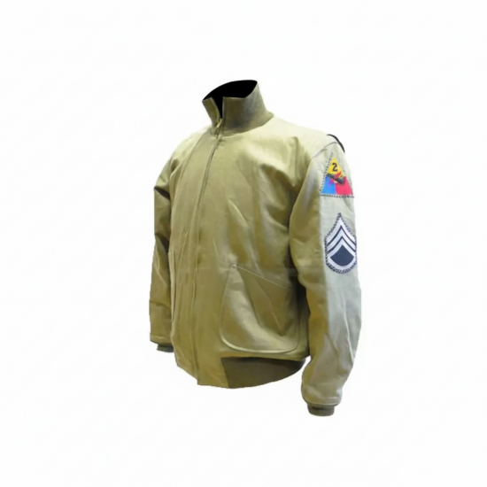 Fury Brad Pitt Tanker WW2 Jacket