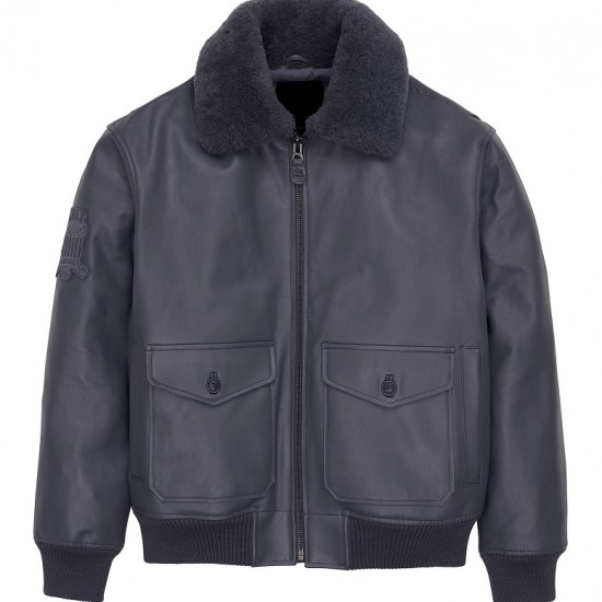 G-1 Black Biker Bomber Jacket G-1 Black Biker Bomber Jacket