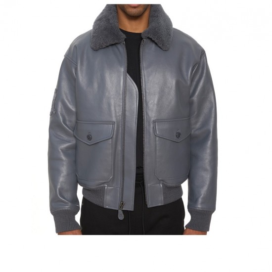 G-1 Black Biker Bomber Jacket G-1 Black Biker Bomber Jacket