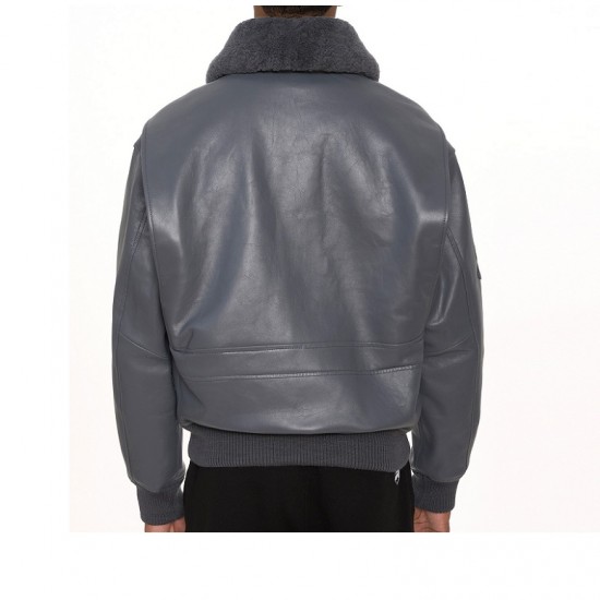 G-1 Black Biker Bomber Jacket G-1 Black Biker Bomber Jacket