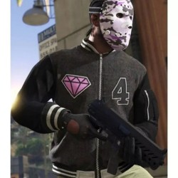 GTA 6 Panther Varsity Jacket