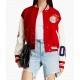 Gigi Hadid Meteor Shower Varsity Jacket Gigi Hadid Meteor Shower Varsity Jacket