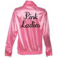 Grease 2 Michelle Pfeiffer Pink Ladies Women Reversible Jacket
