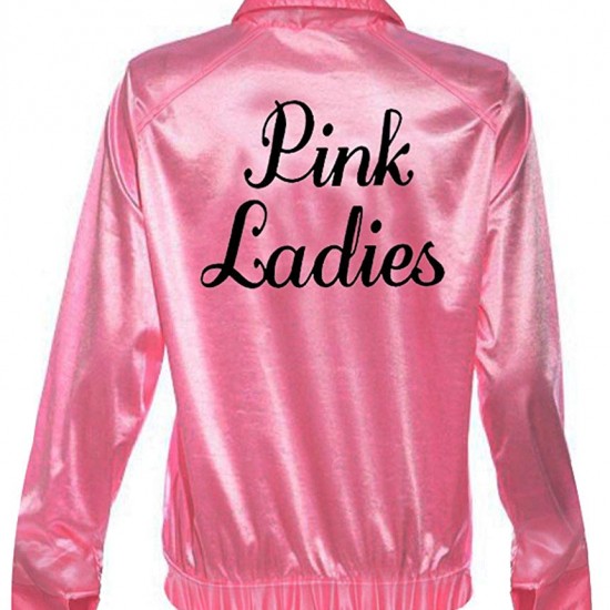Grease 2 Michelle Pfeiffer Pink Ladies Women Reversible Jacket