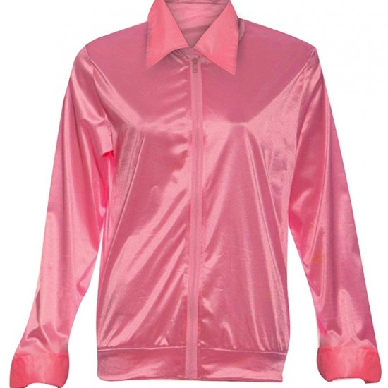 Grease 2 Michelle Pfeiffer Pink Ladies Women Reversible Jacket