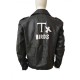 Grease John Joseph Travolta T-Bird Black Leather Jacket Grease John Joseph Travolta T-Bird Black Leather Jacket